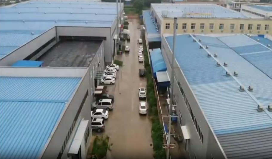 水處理廠區(qū)俯瞰圖